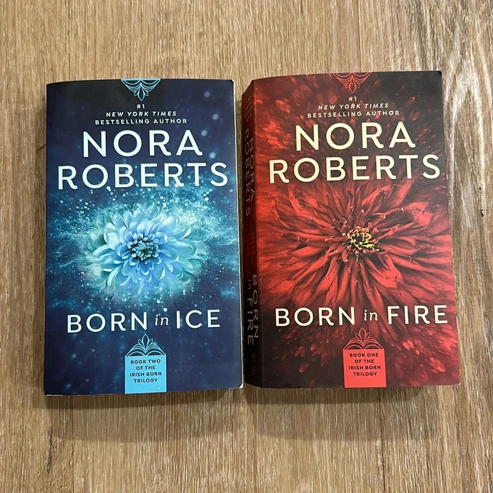 Born in Fire & Born in Ice by Nora Roberts - Picture 1 of 10